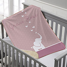 Baby Zoo Animals Personalized Baby Blankets - 18408