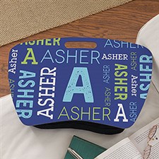 Personalized Lap Desk for Kids - Repeating Name - 18524