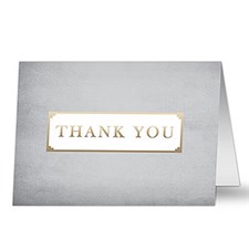 Professional Thank You Personalized Greeting Card - 20428