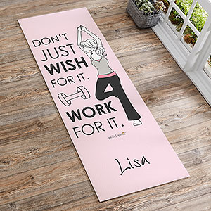 philoSophie's® Work For It Personalized Yoga Mat - 25189