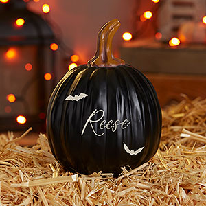 Spellbinding Personalized Pumpkins - Small Black - 32037-SB