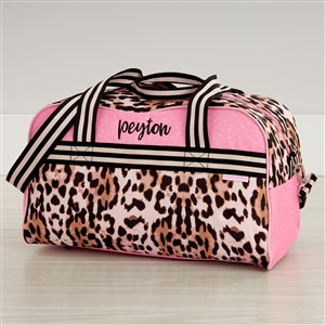 Leopard Embroidered Duffel Bag by Stephen Joseph - 37373