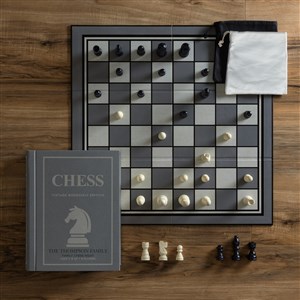 Chess Personalized Vintage Bookshelf Edition Board Game - 38583