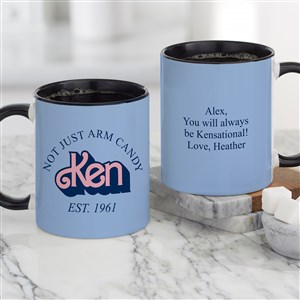 Ken™ Personalized Coffee Mug 11 oz.- Black - 45736-B