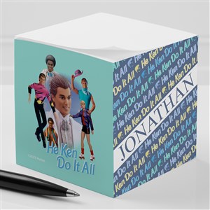 Ken™ Do It All Personalized Notecube - 45742