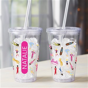 Barbie™ Heritage Collection Personalized 17 oz. Insulated Acrylic Tumbler - 47383