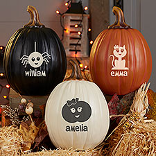 Halloween Characters Personalized Pumpkins - 27460