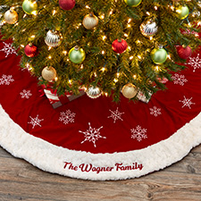 Winter Wonderland Personalized Tree Skirt - 29833