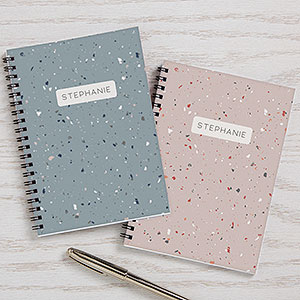 Personalized Terrazzo Journals - Set of 2 - 25459