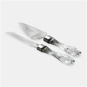 Engraved Waterford Crystal Cake Server Set    - 47089