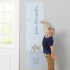 Precious Moments Noah's Ark Boy Vinyl Growth Chart Wall Decal - 30126