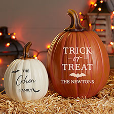 Spellbinding Stripes Personalized Pumpkins - 32037