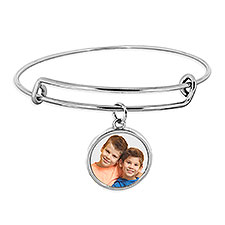 Personalized Photo Charm Bracelet  - 40676D