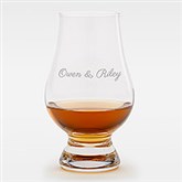 Etched Glencairn® 6.25oz Whiskey Glass For Couples - 42072