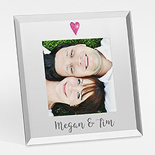 Engraved Glass Mini Frame For Wife - 42083