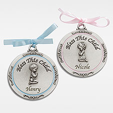 Personalized Religious Crib Medallion - 42185