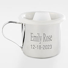 Engraved Silver Baby Keepsake Cup - 42199