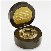 Engraved Graduation Message Navigator Desk Compass - 42365