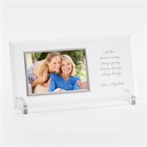 Engraved Message Glass Horizontal Picture Frame for Her - 42566