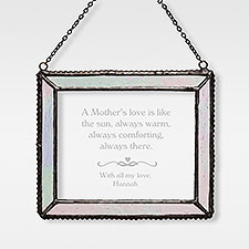 Engraved Suncatcher Message for Her - 42592