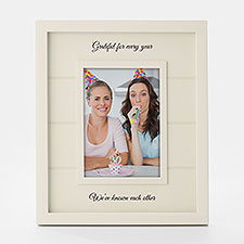 Engraved Birthday Farmhouse Picture Frame  - 42676