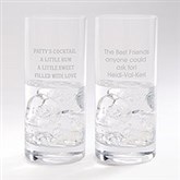 Engraved Luigi Bormioli® Cocktail Glass - 42709