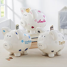 Baby Personalized Piggy Bank - 43246