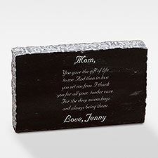 Engraved Marble Keepsake For Mom - 43253