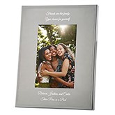 Engraved Friendship Tremont Gunmetal 4x6 Picture Frame     - 43380