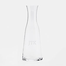 Engraved Luigi Bormioli Monogram Atelier Carafe - 44301