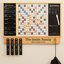 Scrabble Game Personalized Message Center  - 44404