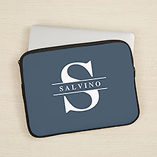 Lavish Last Name Personalized Laptop Sleeve - 44840