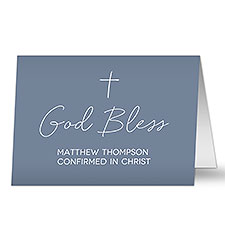 Confirmed in Christ Personalized Greeting Card - 45579