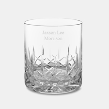 Engraved Pineapple III Cut Crystal DOF Glass      - 46040