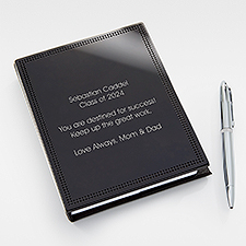 Engraved Black Metal Journal - 46060