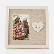 Engraved Heart Charm Frame - 47100