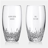 Engraved Waterford Lismore Essence Highball Pair  - 47114