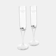 Wedgwood Vera Wang Infinity Toasting Flute Pair     - 47206