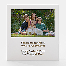 Engraved White Recorder Audio 4x6 Picture Frame - 47712