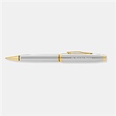 Engraved Cross Coventry Chrome & Gold Ballpoint Pen - 49318