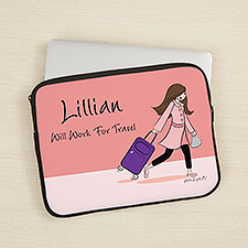 philoSophie's® Travel Personalized Laptop Sleeve - 49846