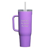 Engraved Corkcicle 40oz Cruiser in Varsity Purple   - 50222