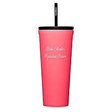 Engraved Corkcicle 24oz Cold Cup with Straw in Paradise Punch    - 50224