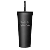 Engraved Corkcicle 24oz Cold Cup with Straw in Ceramic Slate     - 50226