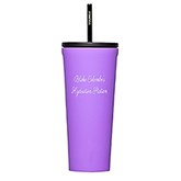 Engraved Corkcicle 24oz Cold Cup with Straw in Varsity Purple  - 50232