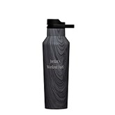 Engraved Corkcicle 20oz Sport Bottle in Burnt Wood    - 50333