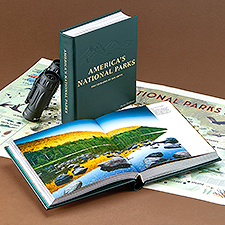 America's National Parks Personalized Leather Book - 50576D