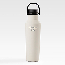 Engraved Corkcicle 20oz Sport Bottle in Latte Cream   - 50742