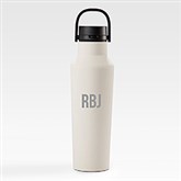 Engraved Corkcicle Monogram 20oz Sport Bottle in Latte Cream     - 50743