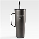 Engraved Corkcicle 30oz Cold Cup with Handle in Ceramic Grey   - 50755